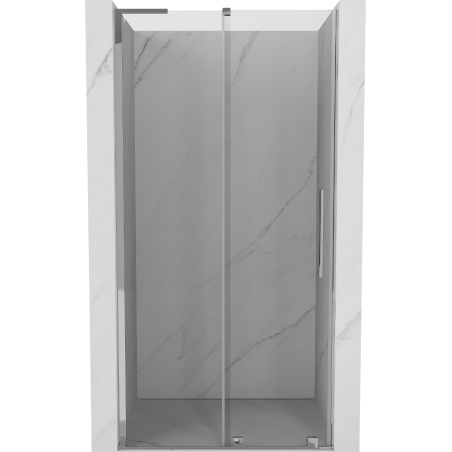 Mexen Velar L 110 cm Sliding Shower Door, Transparent, Chrome - 871-110-003-01-01