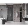 Mexen Velar L 110 cm Sliding Shower Door, Transparent, Chrome - 871-110-003-01-01