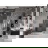 Mexen Velar L sliding shower door 120 cm, transparent, white - 871-120-003-01-20