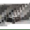 Mexen Velar L sliding shower door 90 cm, transparent, gold - 871-090-003-01-50