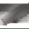 Mexen Velar L sliding shower door 120 cm, transparent, rose gold - 871-120-003-01-60