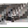 Mexen Velar L Sliding Shower Door 110 cm, Transparent, Rose Gold - 871-110-003-01-60