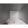Mexen Velar L sliding shower door 110 cm, transparent, brushed copper - 871-110-003-01-65