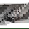 Mexen Velar L shower sliding door 90 cm, transparent, black - 871-090-003-01-70