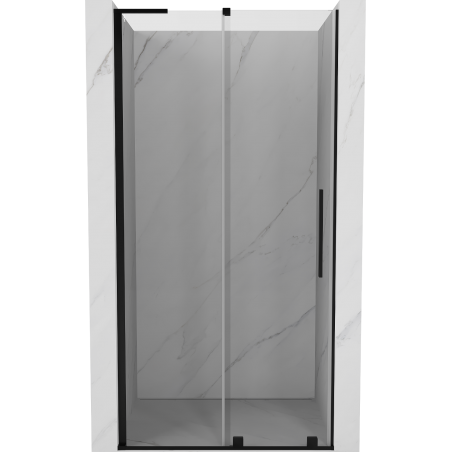 Mexen Velar L shower doors sliding 100 cm, transparent, black - 871-100-003-01-70