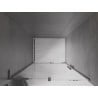 Mexen Velar L 90 cm sliding shower door, transparent, gun metal - 871-090-003-01-95