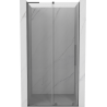 Mexen Velar L sliding shower door 120 cm, transparent, gun metal - 871-120-003-01-95
