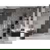 Mexen Velar L sliding shower door 90 cm, transparent, brushed nickel - 871-090-003-01-97
