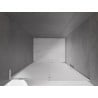 Mexen Velar L sliding shower door 100 cm, frost, chrome - 871-100-003-31-01