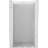 Mexen Velar L sliding shower door 100 cm, frosted, white - 871-100-003-31-20