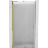 Mexen Velar L sliding shower door 100 cm, frosted, gold - 871-100-003-31-50