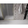 Mexen Velar L sliding shower door 90 cm, frost, brushed gold - 871-090-003-31-55