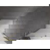 Mexen Velar L sliding shower door 110 cm, frosted, brushed gold - 871-110-003-31-55
