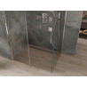 Mexen Omega sliding shower cabin 120 x 80 cm, transparent, chrome - 825-120-080-01-00