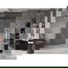 Mexen Velar L Sliding Shower Door 100 cm, Frosted, Brushed Copper - 871-100-003-31-65