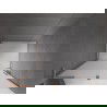 Mexen Velar L Sliding Shower Door 100 cm, Frosted, Brushed Copper - 871-100-003-31-65