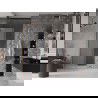 Mexen Velar L sliding shower door 110 cm, frost, brushed copper - 871-110-003-31-65