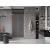 Mexen Velar L sliding shower door 120 cm, frost, brushed copper - 871-120-003-31-65