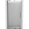 Mexen Velar L sliding shower door 90 cm, frost, brushed gun gray - 871-090-003-31-66