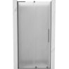 Mexen Velar L sliding shower door 110 cm, frost, gun metal - 871-110-003-31-95