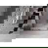Mexen Velar L sliding shower doors 120 cm, frosted, gun metal - 871-120-003-31-95