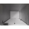 Mexen Velar L sliding shower doors 120 cm, frosted, gun metal - 871-120-003-31-95