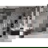 Mexen Velar L sliding shower door 100 cm, frost, brushed nickel - 871-100-003-31-97