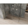 Mexen Omega sliding shower cabin 130 x 70 cm, transparent, chrome - 825-130-070-01-00