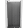 Mexen Velar L Sliding Shower Door 120 cm, Graphite, Chrome - 871-120-003-41-01