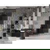 Mexen Velar L Sliding Shower Door 110 cm, Graphite, Gold - 871-110-003-41-50