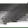 Mexen Velar L sliding shower door 110 cm, graphite, brushed gold - 871-110-003-41-55