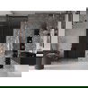 Mexen Velar L sliding shower door 90 cm, graphite, rose gold - 871-090-003-41-60