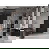 Mexen Velar L Sliding Shower Door 90 cm, Graphite, Brushed Copper - 871-090-003-41-65