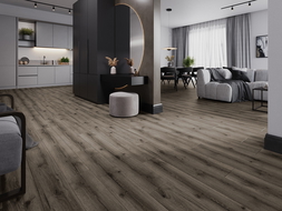 Mexen Sierra Vista sample vinyl panels 1240 x 182 mm SPC 6.5 mm, IXPE underlay 1.5 mm, 4 V-groove, Oak - F1004-S