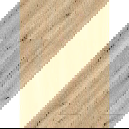 Mexen Buffalo vinyl panel sample 1240 x 182 mm SPC 6.5 mm, IXPE underlay 1.5 mm, 4 V-Groove, Oak - F1007-S