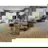 Mexen Buffalo vinyl panel sample 1240 x 182 mm SPC 6.5 mm, IXPE backing 1.5 mm, 4 V-Groove, Oak - F1007-S