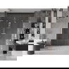 Mexen Velar L Duo sliding shower door 180 cm, transparent, chrome - 871-180-003-02-01