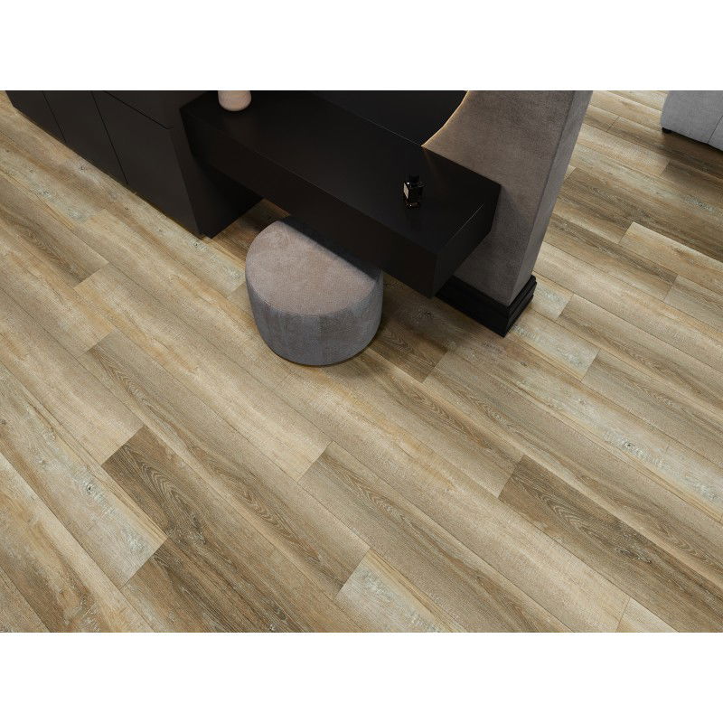 Mexen Cortland sample of vinyl panels 1240 x 182 mm SPC 6.5 mm, IXPE underlay 1.5 mm, 4 V-Groove, Oak - F1008-S