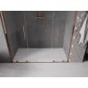 Mexen Velar L Duo sliding shower doors 180 cm, transparent, rose gold - 871-180-003-02-60