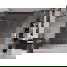 Mexen Velar L Duo sliding shower door 180 cm, transparent, brushed copper - 871-180-003-02-65