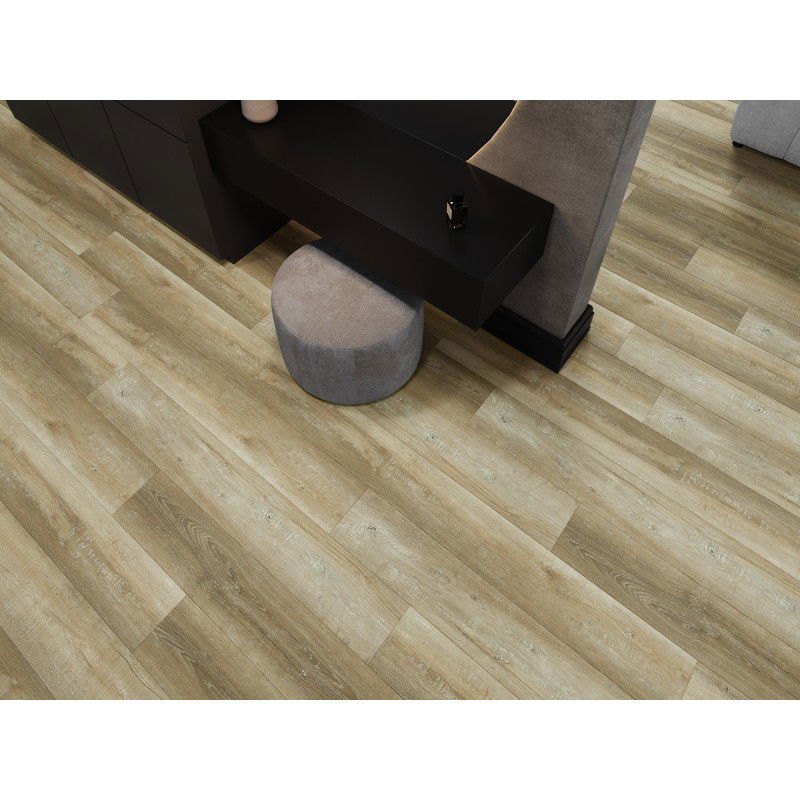 Mexen West Orange sample SPC vinyl panels 6.5 mm, IXPE underlay 1.5 mm, 4 V-Groove, Oak - F1009-S