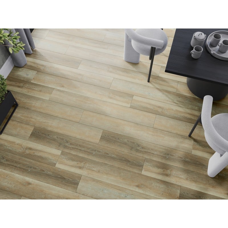 Mexen West Orange Sample of vinyl panels 1240 x 182 mm SPC 6.5 mm, IXPE 1.5 mm underlay, 4 V-Groove, Oak - F1009-S