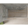 Mexen Omega sliding shower cabin 150 x 80 cm, transparent, chrome - 825-150-080-01-00