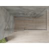 Mexen Omega sliding shower enclosure 150 x 80 cm, transparent, chrome - 825-150-080-01-00