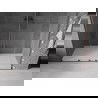 Mexen Velar L Duo sliding shower door 180 cm, transparent, brushed gun gray - 871-180-003-02-66