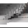 Mexen Velar L Duo sliding shower door 180 cm, transparent, gun metal - 871-180-003-02-95