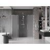 Mexen Velar L Duo Sliding Shower Door 180 cm, Frosted, Chrome - 871-180-003-32-01