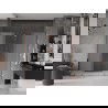 Mexen Velar L Duo sliding shower door 180 cm, frost, rose gold - 871-180-003-32-60