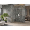 Mexen Omega sliding shower cabin 160 x 80 cm, transparent, chrome - 825-160-080-01-00