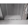 Mexen Velar L Duo Sliding Shower Doors 170 cm, Frosted, Brushed Gun Gray - 871-170-003-32-66